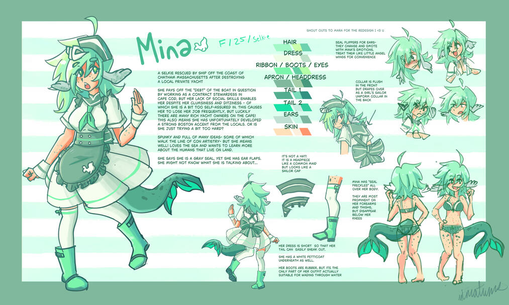 Mina Character Reference